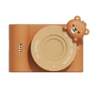Urban Zoo Camera - Teddy Bear Brown one size
