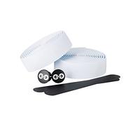 URBAN ZWEIRAD Handlebar Tape - Durable Road Bike Handlebar Tape with End Plugs and Adhesive Strips - Anti-Slip, Shock-Absorbing, Comfortable Grip - 2 x 200 cm x 3 cm - 3 mm Thick