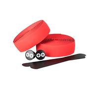 URBAN ZWEIRAD Handlebar Tape - Durable Road Bike Handlebar Tape with End Plugs and Adhesive Strips - Anti-Slip, Shock-Absorbing, Comfortable Grip - 2 x 200 cm x 3 cm - 3 mm Thick