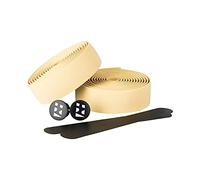 URBAN ZWEIRAD Handlebar Tape - Durable Road Bike Handlebar Tape with End Plugs and Adhesive Strips - Anti-Slip, Shock-Absorbing, Comfortable Grip - 2 x 200 cm x 3 cm - 3 mm Thick