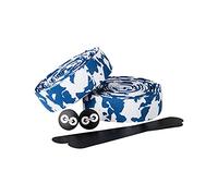 URBAN ZWEIRAD Handlebar Tape - Durable Road Bike Handlebar Tape with End Plugs and Adhesive Strips - Anti-Slip, Shock-Absorbing, Comfortable Grip - 2 x 200 cm x 3 cm - 3 mm Thick