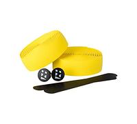 URBAN ZWEIRAD Handlebar Tape - Durable Road Bike Handlebar Tape with End Plugs and Adhesive Strips - Anti-Slip, Shock-Absorbing, Comfortable Grip - 2 x 200 cm x 3 cm - 3 mm Thick