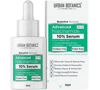 UrbanBotanics 10% Niacinamide Face Serum for Acne Scars/Marks,Blemishes,Pigmentation & Oil Balancing with Zinc Clarifying Anti Acne Serum for Oily & Acne prone Skin Transparent 30 ml (Pack of 1)