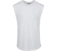 Urbanclassics Sleeveless Open Edge Tee Sport T-Shirt Round Neck Training