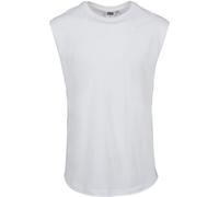 Urbanclassics Sleeveless Open Edge Tee Sport T-Shirt Round Neck Training
