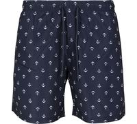 Urbanclassics Swim Shorts Pattern Palm Flamingo Floral Crazy