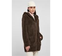 Urbanclassics Winter Jacket Ladies Sherpa Jacket Women Two-Way-Zipper Tailored