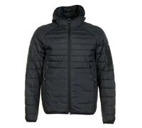 Urbanex Full Zip Hooded Padded Jacket Black, 50 - Large