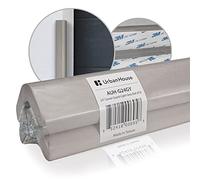 urbanhouse (2-Pack High-Density Corner Guard Edge Protector & Bumper for Parking Garages, Workshops, Baby Proofing Walls and Furniture - Neutral Grey, 24 Inches.