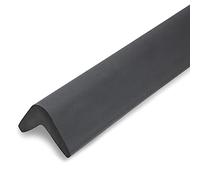 urbanhouse Ultra High-Density Heavy Duty Corner Guard Edge Protector & Bumper for Parking Garages, Workshops and Warehouses - Dark Grey, 24 Inches - 1 Each