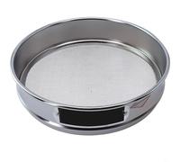 UrbanHui 20cm Chrome Mesh Sieve Sample Inspection Medicine Test Sieve Laboratory Equipment for Food Industry with Various Mesh Options(20 Mesh)