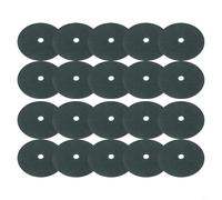 UrbanHui 20PCS Tree Mulch For Rings With Breathable Nonwoven Fabric, Mulch Mat For For Ring To Support Soil Moisture And Reduce Grass Growth(25cm)