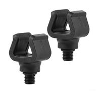 UrbanHui 2pcs Fishing Rod Rest U-Shaped Rest Butt Pod Rod Rest Carp Fishing Rod Holder Rest Head with 3/8" Thread