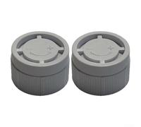 UrbanHui 2PCS Thermostatic Radiator Valve Adjustment M30X1 5 Plastic Cover For Heater Temperature Regulation And System Replacement