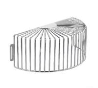 UrbanHui 310mm 304 Stainless Steel Floor Drain Strainer Cover With Gutter Filter Side Drain Corner Grille Anti-Clog Rat-Proof Design For Home Bathroom Kitchen Balcony(310mm)