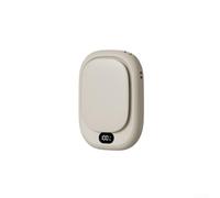 UrbanHui 4-Mode Portable Waist Clip Fan For Construction Environments Strollers Camping Trips And Workspaces USB Powered Fan With Adjustable Mounting Options(apricot)