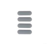 UrbanHui 4Pcs Replacement Rubber Feet for HP Laptop, Compatible with 840G5 G6 745 G6 830 Base Cover, Anti-Slip Pads in Standard Size, Bottom Cover Foot Set