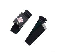 UrbanHui Adjustable Anti Static Wrist Strap with Conductive Nylon and Copper Fiber for ESD Protection in Electronic Maintenance and Factory Work, Black 175mm