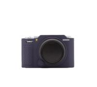 UrbanHui Anti-Scratch Silicone Skin for Fujifilm X-M5 Camera Flexible Shockproof Bumper Case Yellow(Deep Blue)
