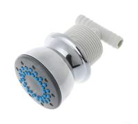 UrbanHui Back Massage Shower Nozzle With Water Conservation Features And Rotating Function For Home Bathrooms