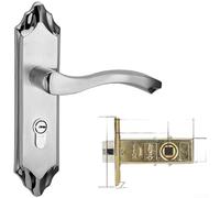 UrbanHui Bathroom And Interior Door Lock Made Of 304 Stainless Steel Featuring Single Tongue Design And Noise Reduction Technology
