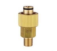 UrbanHui Brass Stainless Steel Pressure Washer Foam Adapter Connector For Lance for Bosch for Karcher High Pressure Car Wash Equipment(J)