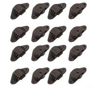 UrbanHui Cabinet Sliding Door Pulley Set 48PCS With Bevel PushPull Wheels For Wardrobe Doors Offering Smooth Glide And Robust ABS Material Construction(8PCS)