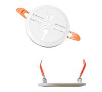 UrbanHui Camera Ceiling Hole Filler Bracket Compatible With Observation Cameras Featuring Adjustable Viewing Angle And Robust ABS Construction(C)