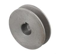 UrbanHui Cast Iron A Type Single Groove V-Belt Pulley Motor Wheel, A Type Single Groove V Belt Pulley, Essential Drive Wheel for Air Pump and Compressor Applications(19x70)