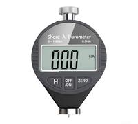 UrbanHui Digital Shore Hardness Tester A C D Type Portable LCD Display For Rubber Plastic, perfect for high-volume testing for dependable consistency repeated tests(A)
