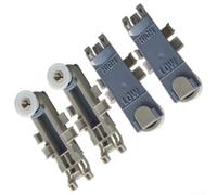 UrbanHui Dishwasher Upper Basket Adjustable Wheels 4pcs Sturdy Replacement Parts for WP8561996 AP6285708 PS11746477 W10889280 for Top Rack Smooth Glide Easy Install