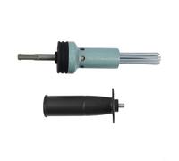 UrbanHui Electric Hammer Needle Scaler Adapter for SDS Shank, Rust Remover and Concrete Drilling Tool, Hardened Alloy Steel 155mm x 210mm