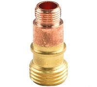 UrbanHui Essential Component Brass Collet Body Featuring Mesh Design Compatible Specifically With For Stubby Gas Lens Connectors(17CB20G 1.0mm)