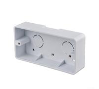 UrbanHui Exterior Wall Mount Junction Box Supporting 118 Type Common Switch And Socket Back Box For General Purpose Wiring Needs