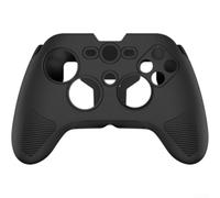 UrbanHui for scuf Valor PRO Controller Case Silicone - Anti-Slip Shockproof Bumper Guard - Scratch Resistant Soft Touch Protective Shell Gaming Essential Various Colors 4.8cm Thick(Black (V18))