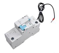UrbanHui For Tuya WiFi Smart Circuit Breaker Metering Timer Remote Control Overload Protection for Smart Life App 63A 145V-295V(1P)