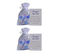 UrbanHui Forget Me Not Angel Present Sympathy Keepsake, Embodying Comfort And Peace To Support Those Coping With Loss And Cherished Memories(2)
