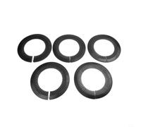 UrbanHui Galvanized Style Pipe Collar 280mm OD for AC Holes | 280mm outer diameter, fits large gaps, for durable PP plastic, for snap-on design, indoor outdoor use