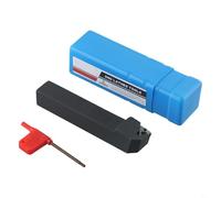 UrbanHui Heavy Duty SER2020K16 Lathe Thread Turn Tool Holder, 10pc 16ER AG60 Carbide Insert For Precise Machining