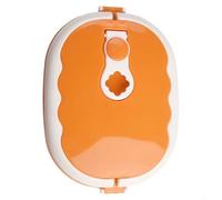 UrbanHui Insulated Food Container 900ml Thermal Lunch Box Rectangle Shape Heat Preservation 3-4 Hours Food Safe PP 304 Stainless Steel 1 Piece(Blue)