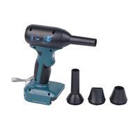 UrbanHui Leaf Blower Cordless Mini Air Duster 4 Speed Powerful 130000 RPM Automatic Shutdown Lightweight Handheld Electric Jet Dryer for Car Electronics Home(C)