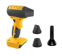UrbanHui Leaf Blower Cordless Mini Air Duster 4 Speed Powerful 130000 RPM Automatic Shutdown Lightweight Handheld Electric Jet Dryer for Car Electronics Home(A)