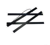 UrbanHui Magnetic Poster Frame, Natural Pine Wood Adjustable Hanging Rope System for Posters Photos and Fabric(41mm)