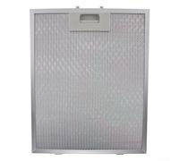 UrbanHui Metal Mesh Cooker Hood Filter Compatible With Leading Range Hood Models Featuring 5 Layer Aluminized Grease Mesh To Maintain Clean Extraction