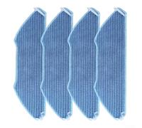 UrbanHui Microfiber Mop Cloth Kit Washable and Reusable for Lefant for OKP Robot Vacuum Cleaners Compatible with M1 M2 M2 Pro M2S U180 K8 Models Home Cleaning Accessories(4 Pcs)