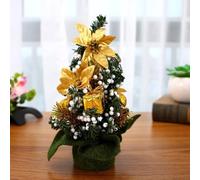 UrbanHui Mini Christmas Tree, Artificial Tabletop Christmas Tree, Party Decoration Ornament Festive for Christmas Decorations(5#)