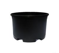 UrbanHui Modern Round Flower Pot Featuring Drainage Holes, Lightweight Plastic For Easy Handling And Stylish Gardening Experience(34cm)