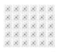 UrbanHui Mosaic Tile Stickers For Smooth Surfaces Including Glass And Tile, And Waterproof 3D Design, No Tools Needed For Installation, 30 Pieces