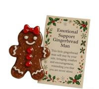 UrbanHui Pocket Hugs Friend Man With Positive Card, Resin And Paper Set Offering Comfort And Uplift, Designed For Easy Carrying And Positivity, Includes Two Dolls And Cards