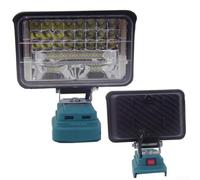 UrbanHui Portable LED Work Light for 18V Battery with Dual USB Charging, for Camping and Vehicle Maintenance(without USB ports)